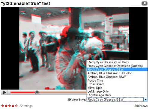 YouTubeƳ2DӰƬD(zhun)3D