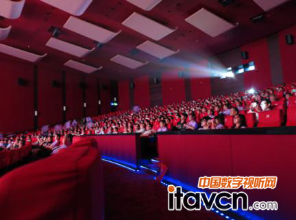 科視展示全球首套高亮激光數字電影系統