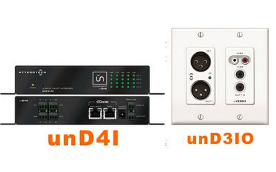 Attero Tech阿泰克Dante網(wǎng)絡音頻協(xié)議輸入輸出面板